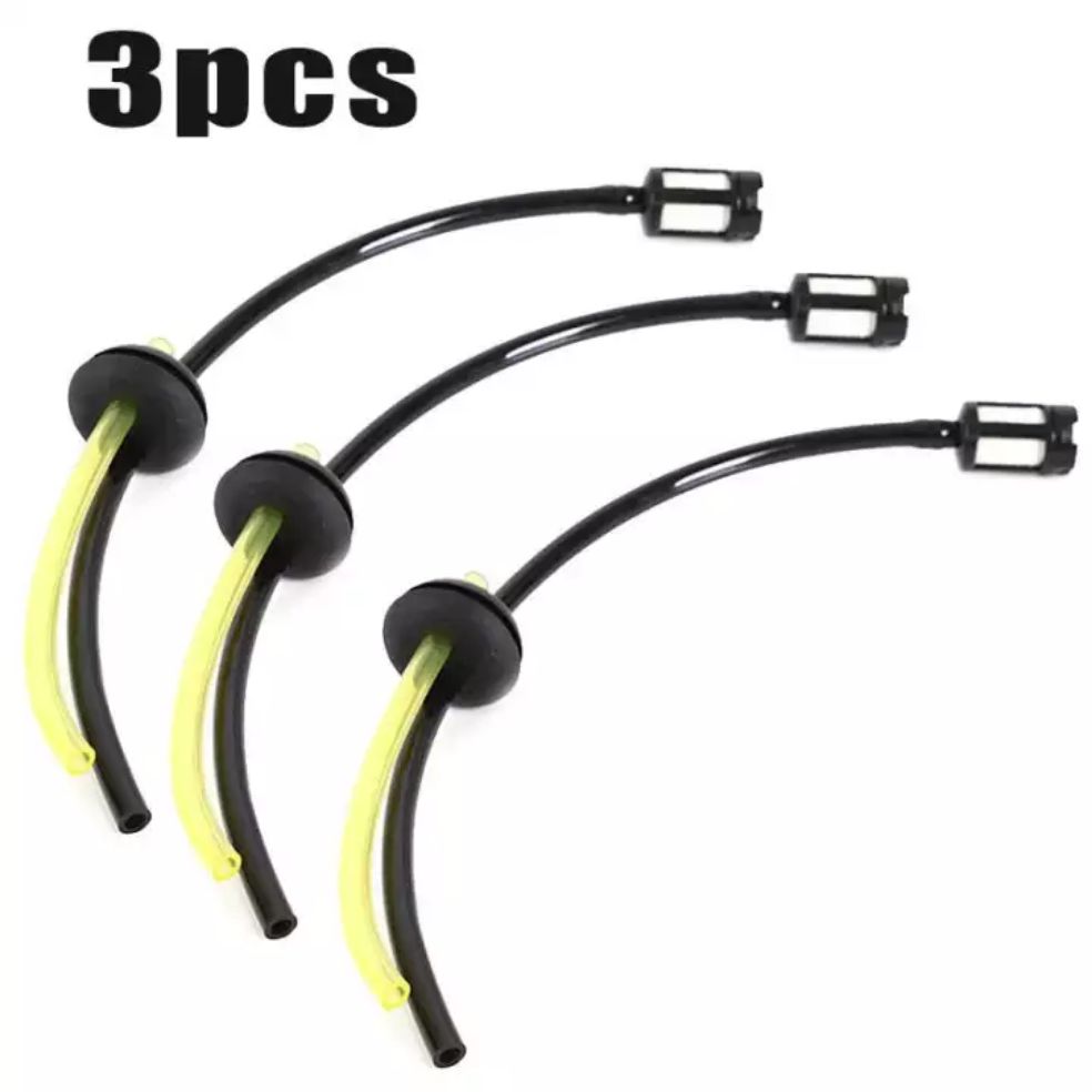 Combo 3 bộ lọc xăng máy cắt cỏ ti ô, củ lọc xăng, đệm cao su