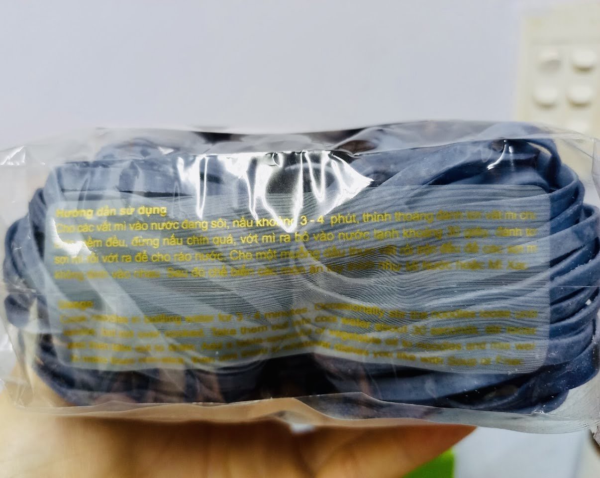 Butterfly pea flower Noodles 200gr/package