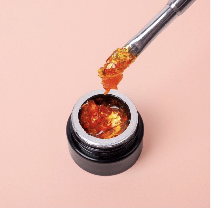 Sơn gel hổ phách set 6 hũ siêu đẹp