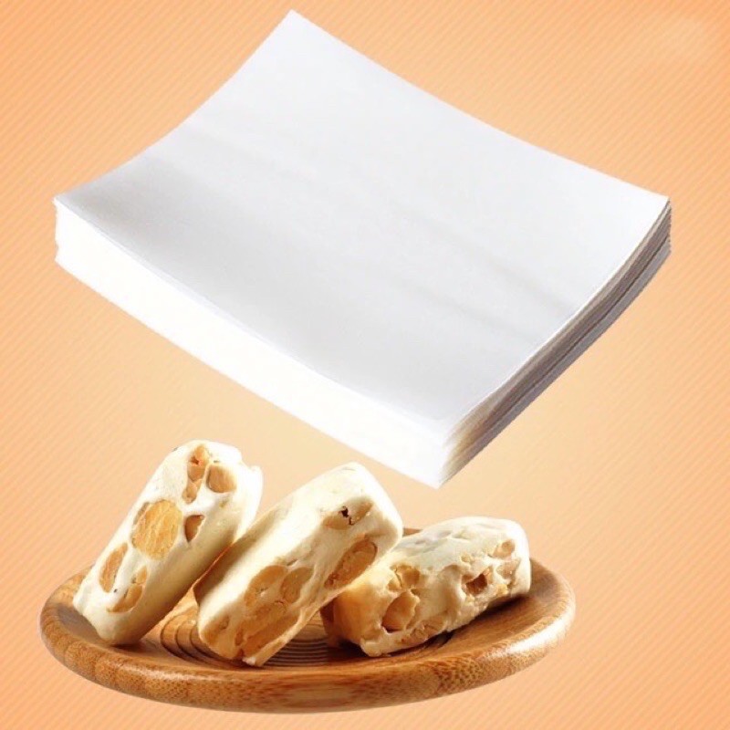 Giấy Gạo Gói Kẹo Nougat