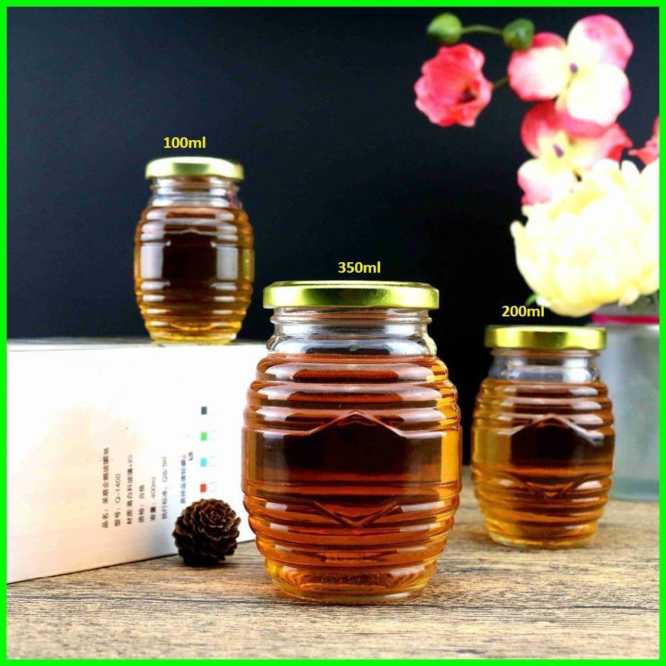 HỦ THUỶ TINH ONG 100ML
