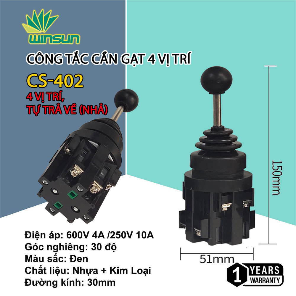 Công tắc cần gạt 2&4 vị trí