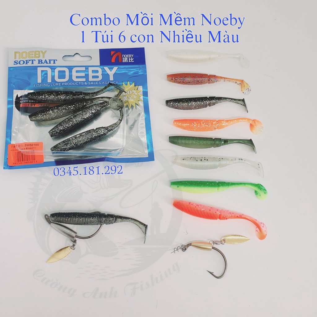 Mồi mềm Noeby SW5019S 8.5cm/ 55g