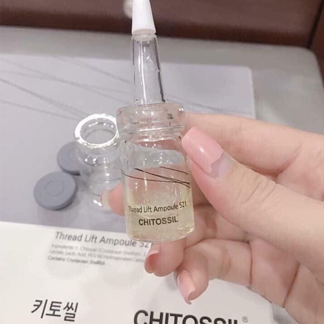 Tinh Chất Chỉ Tơ Tằm Căng Da Chitossil - Tách Lẻ (1 Cặp)
