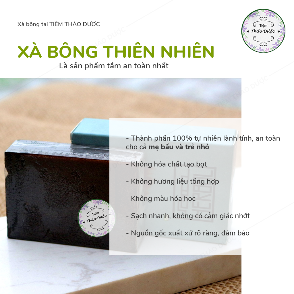 Xà Bông Cao Tắm Thảo Dược 100gr
