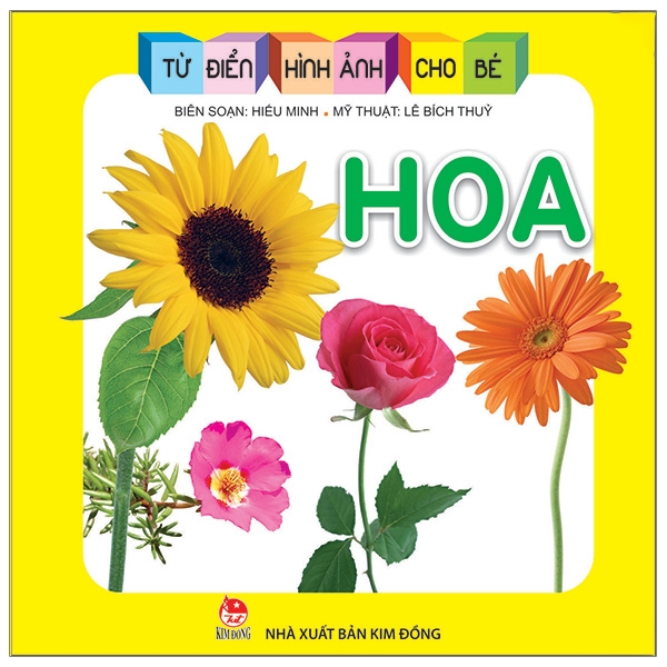 Fahasa - Từ Điển Hình Ảnh Cho Bé: Hoa (Tái Bản 2019)