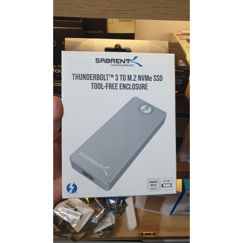 Box Sabrent M2 NVMe Thunderbolt Gen Tool-Free Bảo