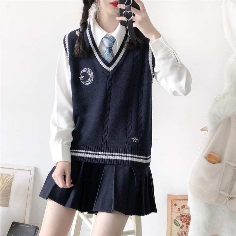Áo gile len JK ULZZANG