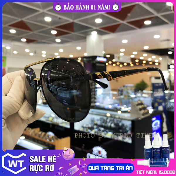 Giá bán Kính mát nam Benz03 mắt Polarized cao cấp, full hộp, khăn, thẻ, bảo hành 12 tháng