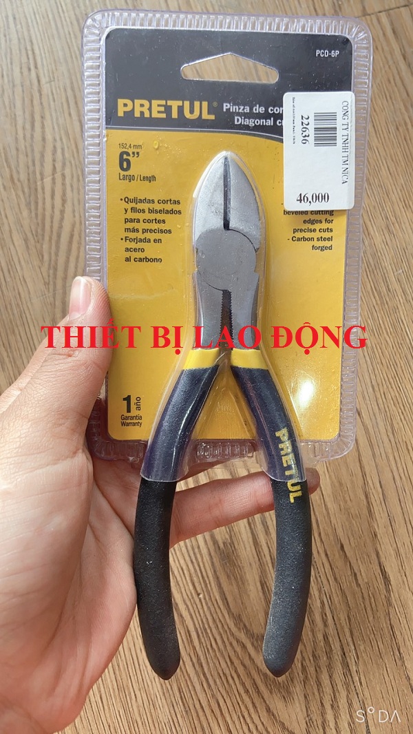 Kềm cắt 6in/150mm pretul - 22636