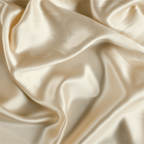 ( Lụa Loại 1) Bộ 4 Món Ga Gối Phi Lụa Màu Vàng Kem Cao Cấp Mềm Mại Lan Pham Bedding