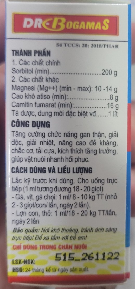Bộ ký sinh trung máu cho gia cầm 10ml