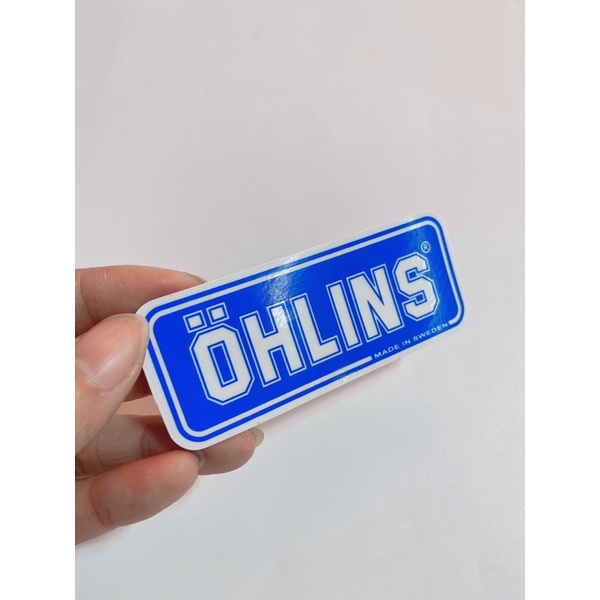 Tem Olin Ohlins xanh Thuỵ điển kéo lụa 1:1 hàng đẹp sắc nét