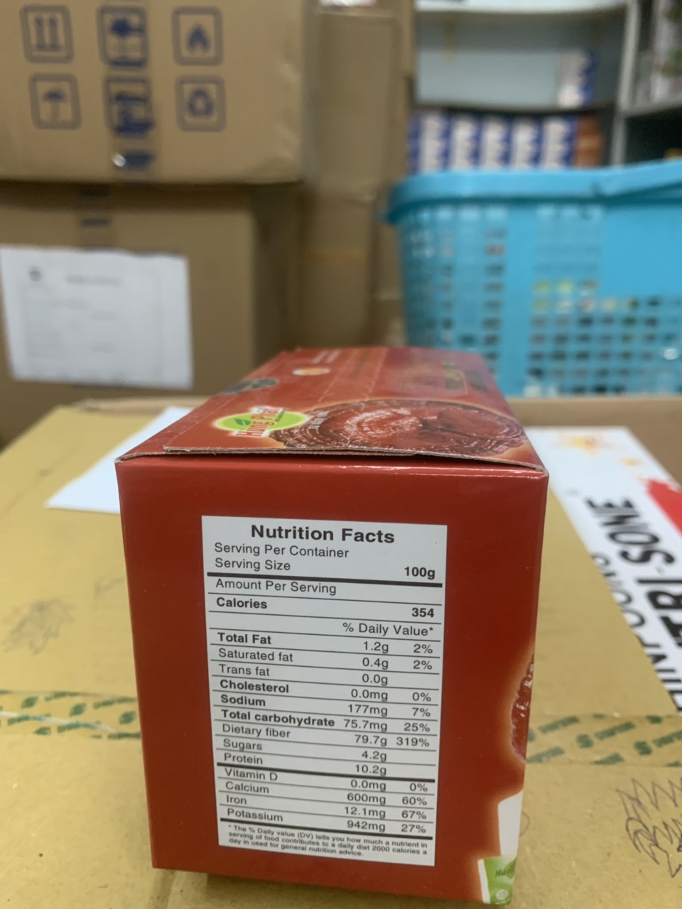 TRÀ LINH CHI (25 gói x 2g) - Thương hiệu Hùng Phát