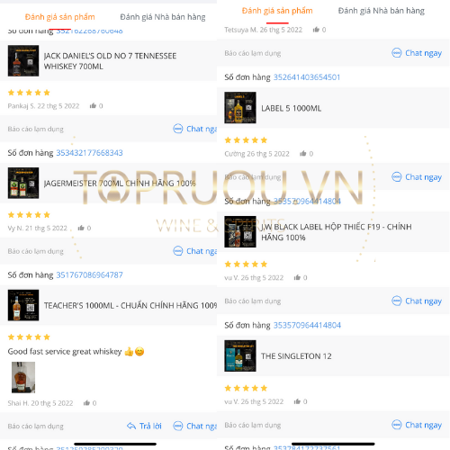 [Chính hãng] [topruou.vn] BRANDY XO LA RESERVE - 700ML - NK PHÁP