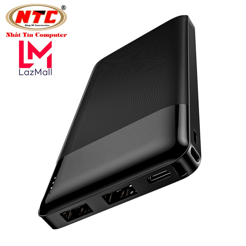 Battery backup charger HoCo J72 easy travel 10000mAh 2 port input/output Max 2A