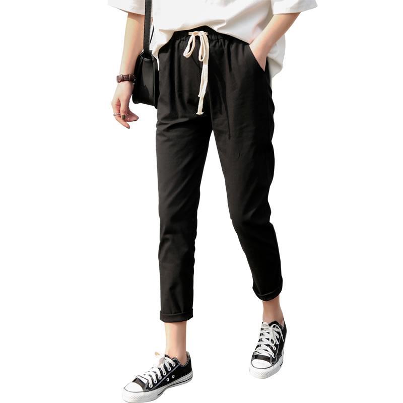 [HCM]QUẦN BAGGY KAKI NỮ ỐNG SUÔNG LƯNG THUN