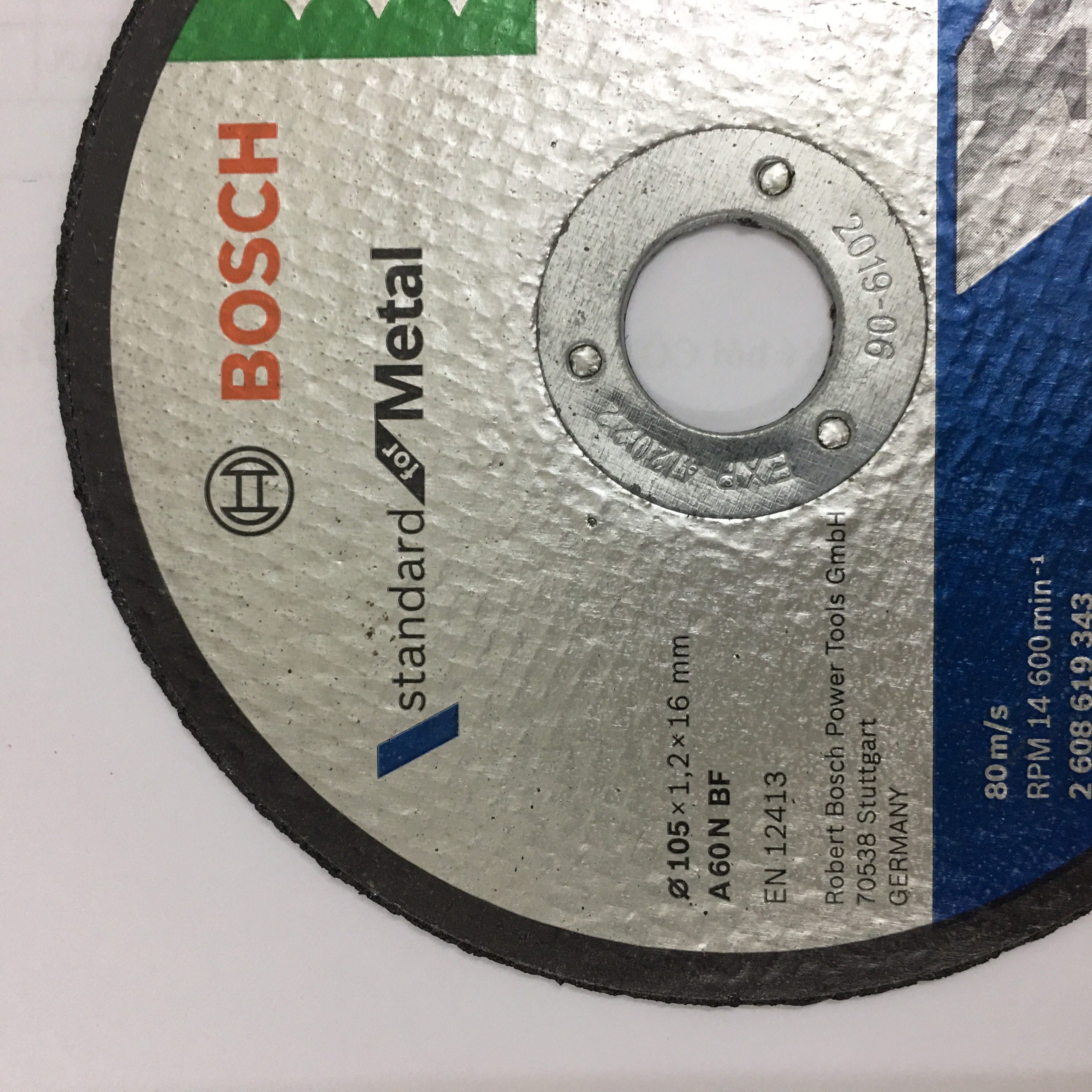 Đá cắt sắt xịn 100mm Bosch 2608619343