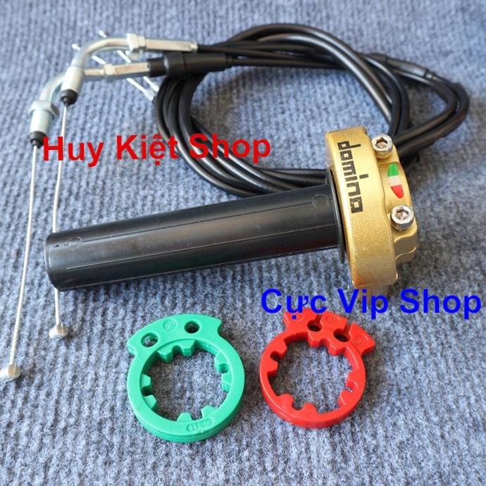 Cùm Tăng Tốc Domino 2 Dây Ga Dưới Lắp Mọi Loại Xe MS2264