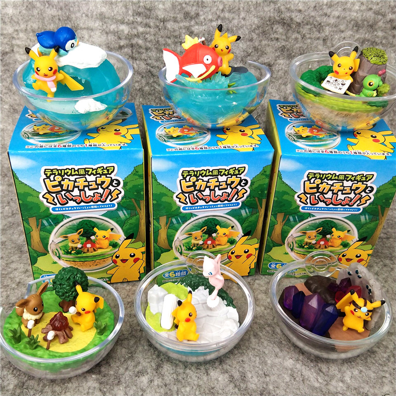 Mô hình Pokemon Terrarium Pikachu Adventures