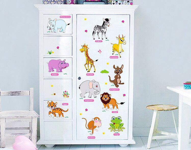 [HCM]Decal dán tường hình thú
