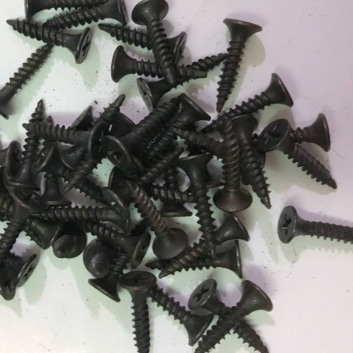 Túi 100 gram (1 lạng) vít gỗ đen - Khách tự chọn kích cỡ