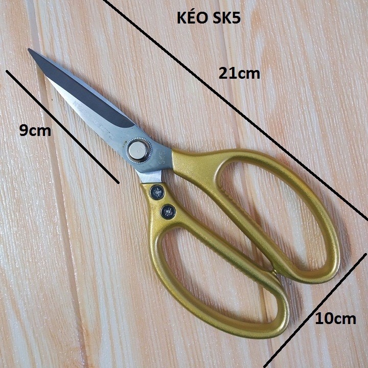 Kéo Làm Bếp Cắt Gà Thép Không Gỉ - Kéo Đa Năng SK5 Siêu Bén Cao Cấp