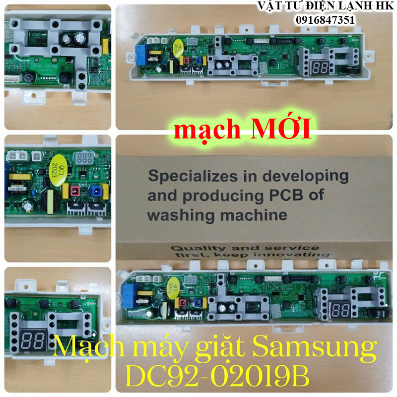 Bo mạch máy giặt samsung wa82m5110sg cửa trên 7 nút dc92 020190 mg sámung ss pcb xịn