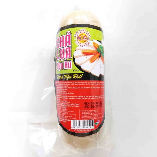 Chả lụa đậu hủ chay Âu Lạc, 250g, dùng ăn chay ăn lạc thuần chay