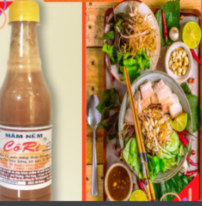 Mắm nêm Cô Ri chai 300ml - Đặc sản Huế