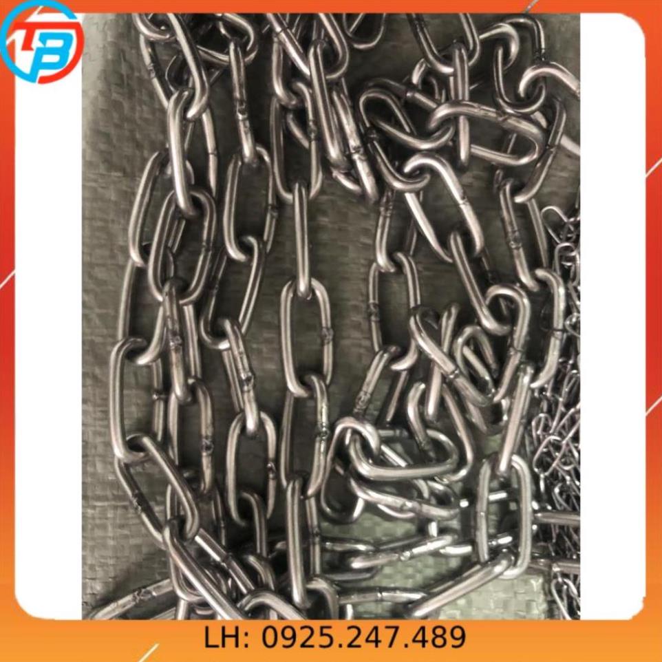 Dây xích INOX 304 Phi [ 6mm ] CÁP THÉP Thái Bình Vina