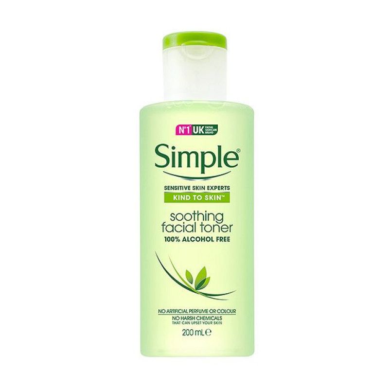 Nước Hoa Hồng Simple Kind To Skin Soothing Facial Toner 200ml