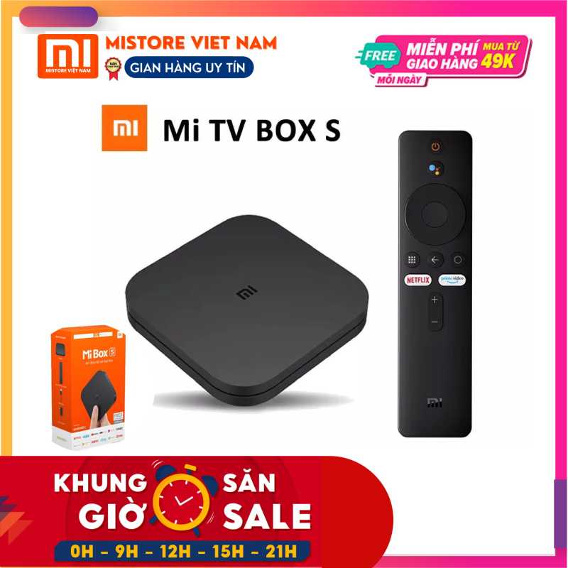 Bảng giá 【FREESHIP XTRA】[COMBO MIBOX S 4K + 01 BỘ CHUỘT BAY]  Android Tivi Box Xiaomi Mibox S 4K bản Quốc Tế (Android 9.0) CHÍNH HÃNG XIAOMI - Mistore Việt Nam