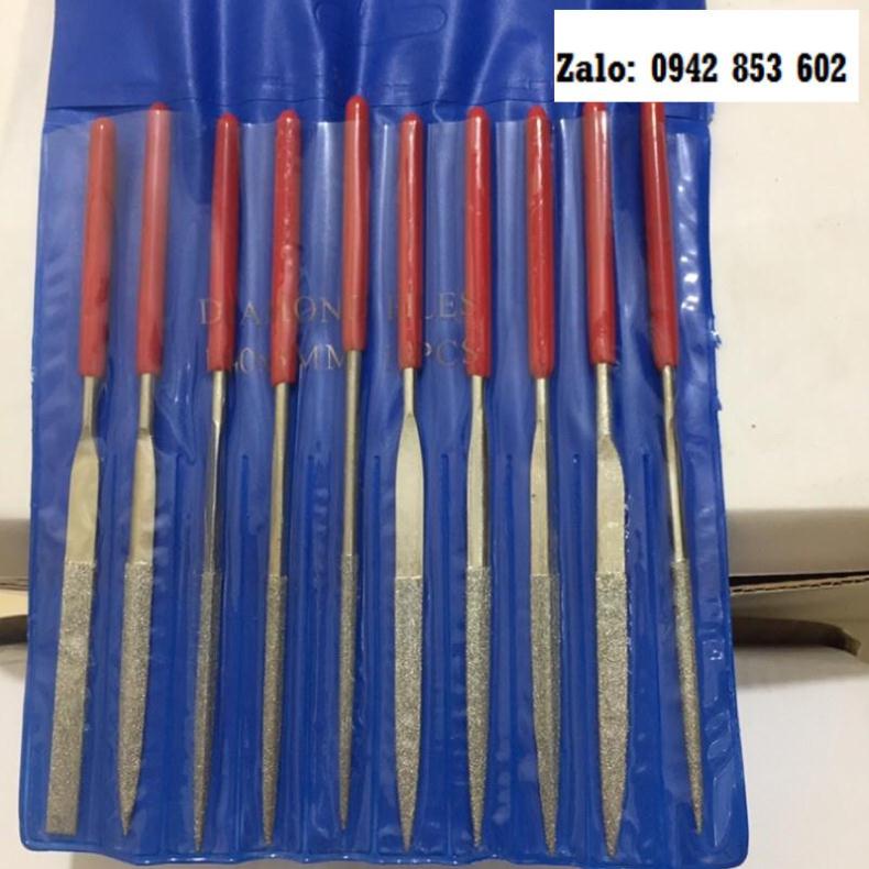 Bộ 10 dũa mài hợp kim cao cấp