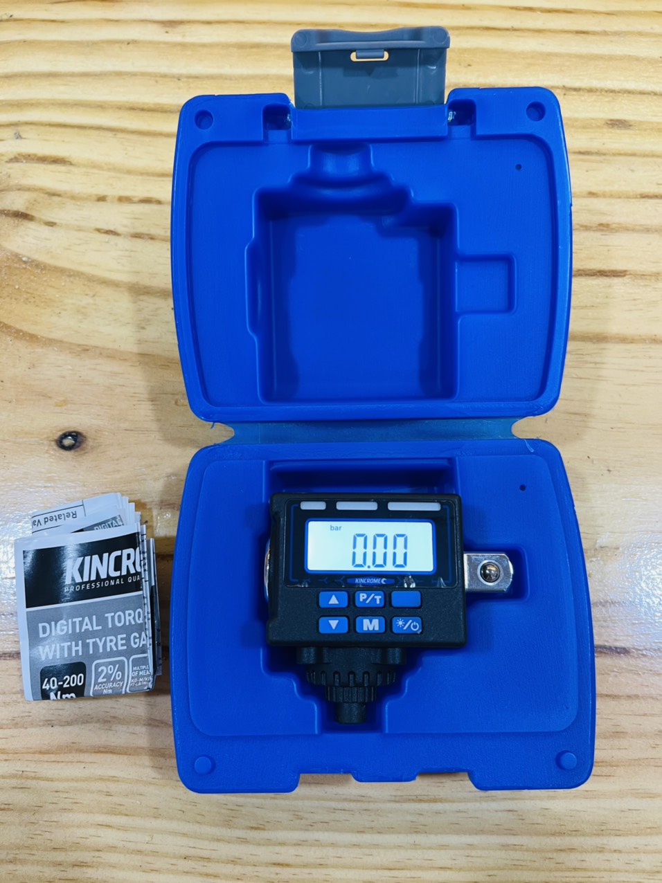 [HCM]MÁY ĐO LỰC SIẾT BULONG VÀ ĐO HƠI ĐIỆN TỬ HIỆU KINCROME K8499 ĐỘ MỚI 100% CHÍNH HÃNG NHẬP KHẨU AUSTRALIA