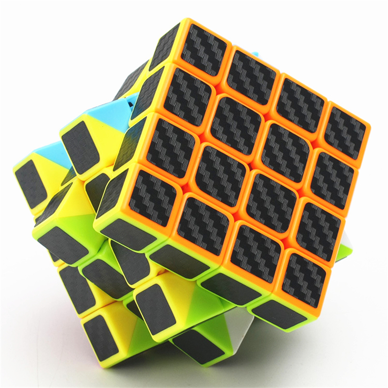 Rubik Zcube Carbon 4x4 - Rubik Cao Cấp Thương Hiệu Quốc Tế ( tặng dầu bôi trơn Rubik )