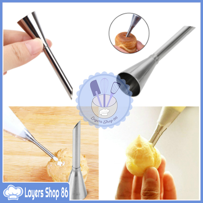 Đui nhân su kem/ đui bơm nhân su kem inox loại tốt