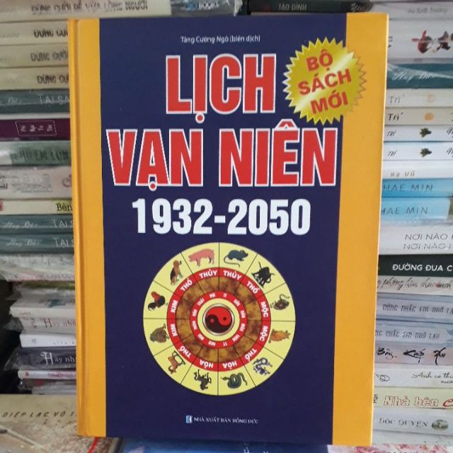 Sách - Lịch vạn niên 1932 - 2050 (bộ sách mới)