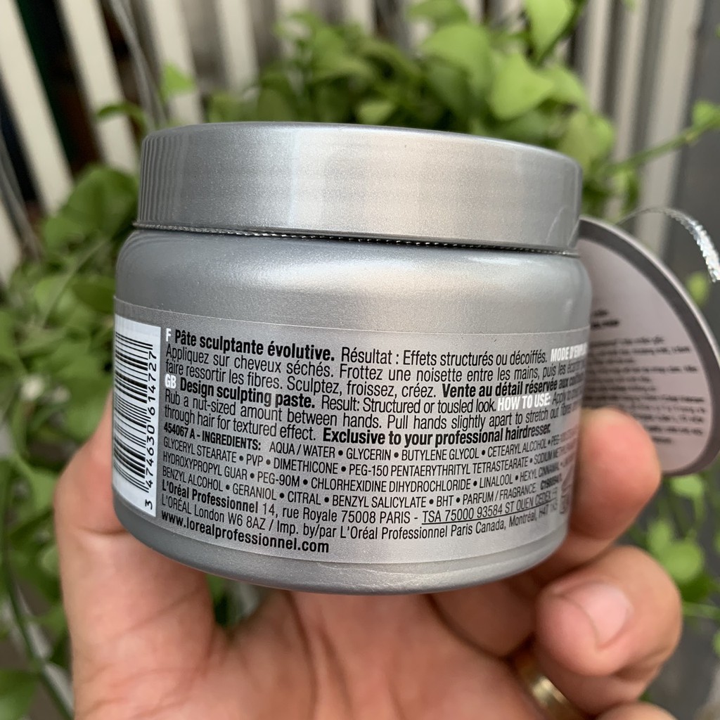[L'OREAL]-[CHÍNH HÃNG] SÁP TẠO KIỂU TÓC L'OREAL WEB TECNI ART 150ML