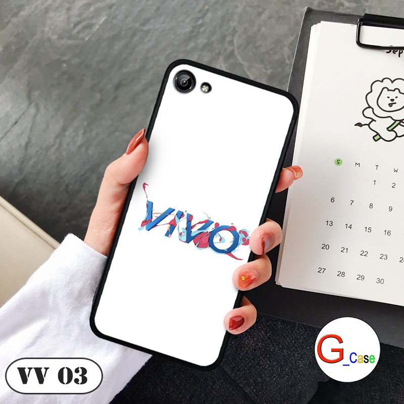 Ốp lưng VIVO Y71 - lưng kính in logo hãng điện thoại