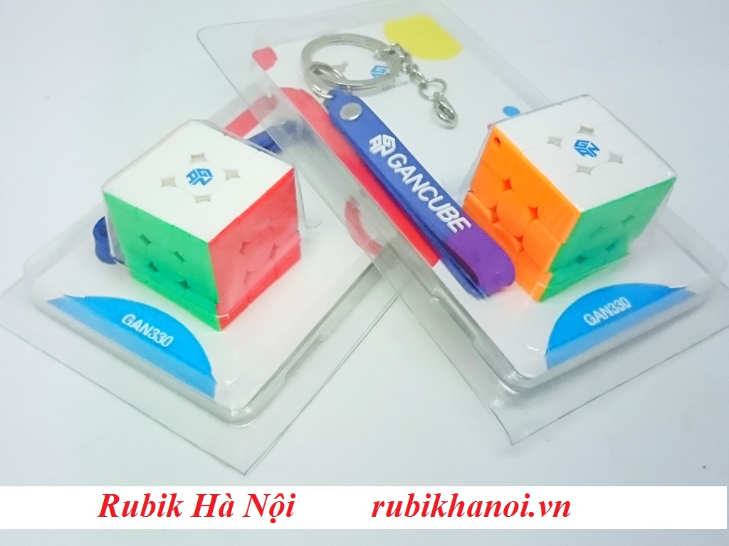 Rubik 3x3 Gan 330 Keychain Rất Đẹp