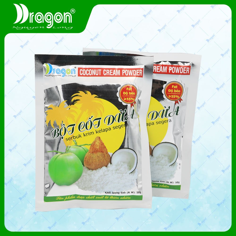 Bột Cốt Dừa DRAGON (55% BÉO)
