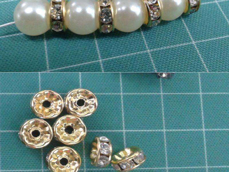 Đệm đá làm vòng tay - túi 20 chiếc