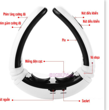 Máy matxa toàn thân, dụng cụ mát xa lưng, máy mát xa lưng giá rẻ - Máy massage cổ vai gáy  thông minh mẫu 9971. Nhanh tay số lượng có hạn!