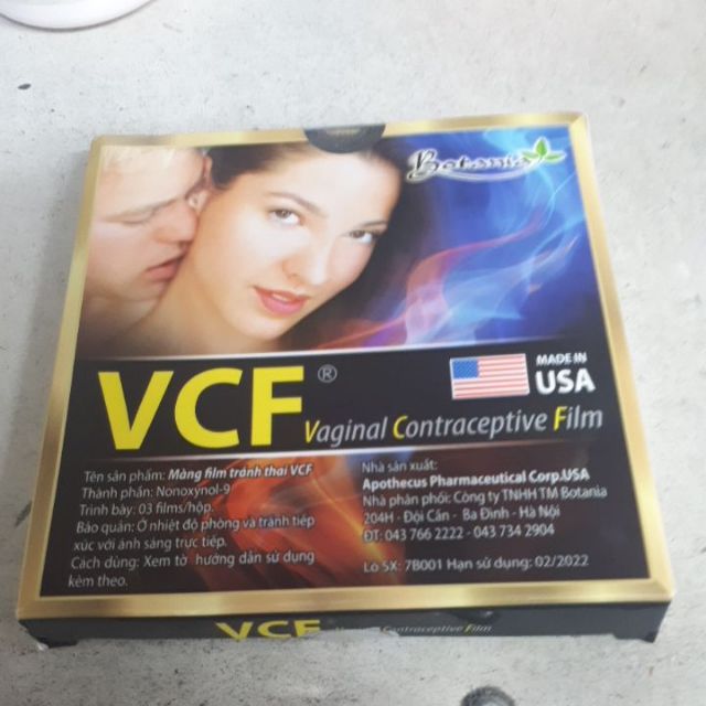Màng phim tránh thai VCF P146