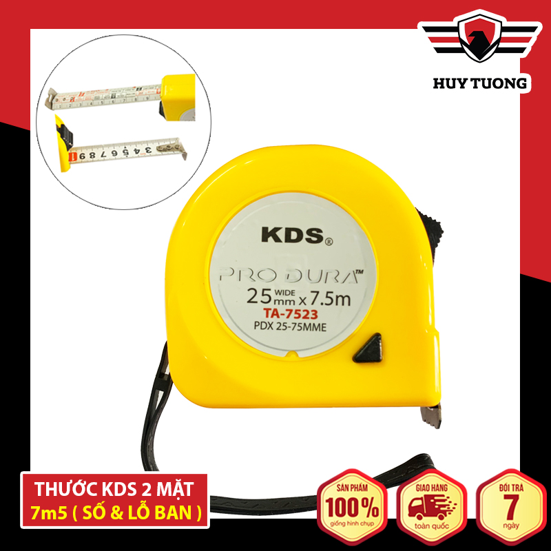 Thước kéo KDS 2 mặt cao cấp - Huy Tưởng