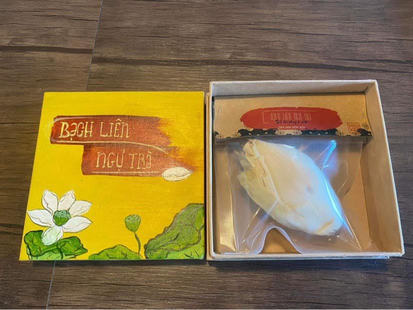 Lotus mashed tea, rattan lotus tea art-box of 01 Cotton