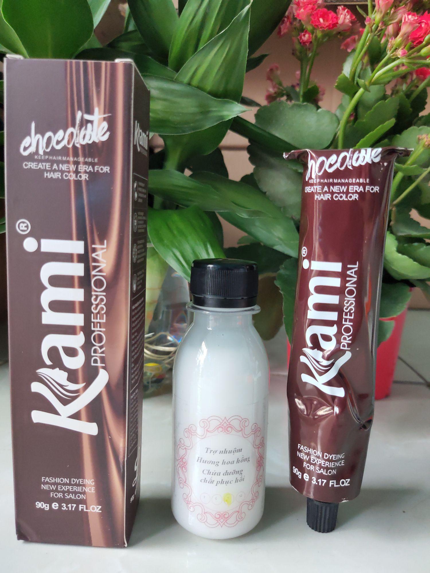 Thuốc nhuộm tóc màu Nâu Đỏ + kèm oxi