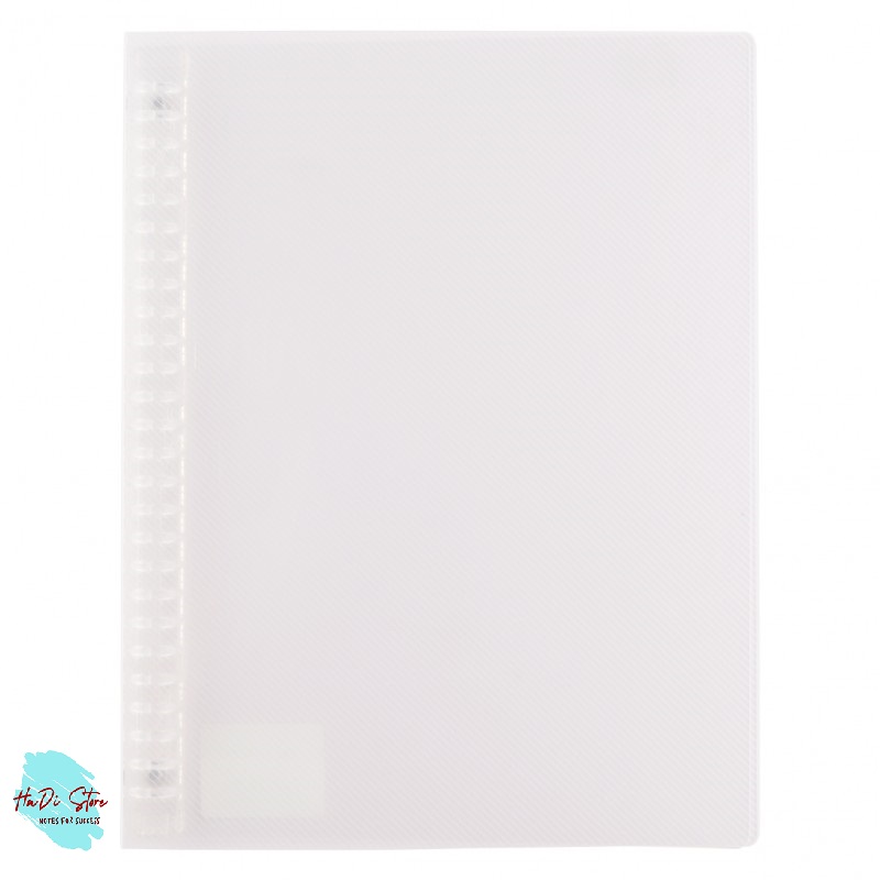 KLONG Sổ còng nhựa 30 chấu size A4 40 tờ (MS:553-557)