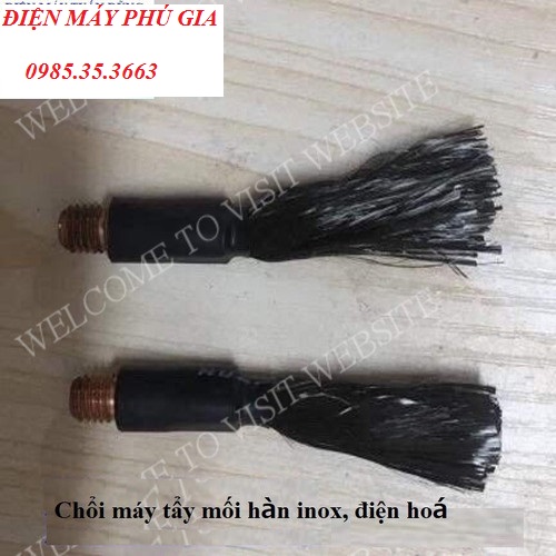Chổi điện hóa cho máy tẩy mối hàn inox